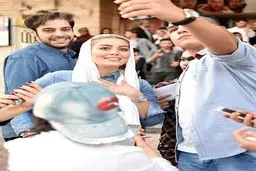 تصاویر/ سحر قریشی در سینما آزادی!