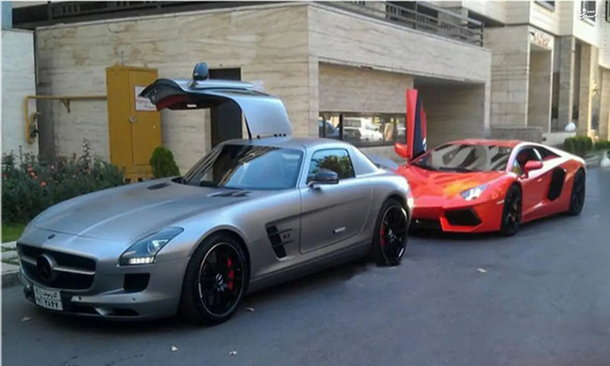 عکس/ رژه لاکچری‌ها در تهران