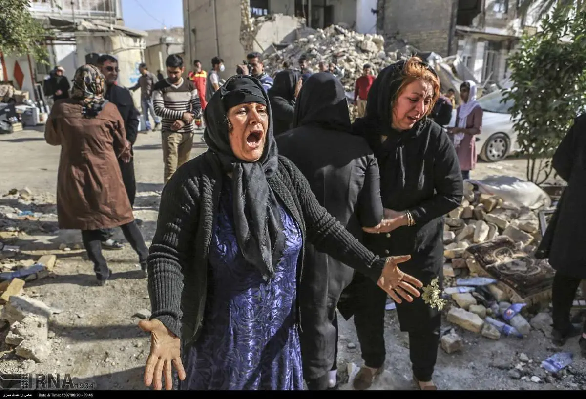 اولین سالروز زلزله ۷/۳ ریشتری کرمانشاه / تصاویر