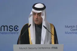 تکرار اتهامات و ادعاهای وزیر خارجه عربستان علیه ایران این بار در مونیخ: ایران بزرگترین حامی تروریست است/ چگونه وارد تعامل با تهران شویم وقتی به دنبال نابودی ماست!