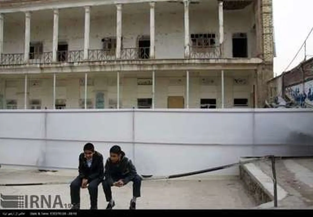 تخریب مدرسه «قصه‌های مجید» توسط معتادان /گزارش تصویری