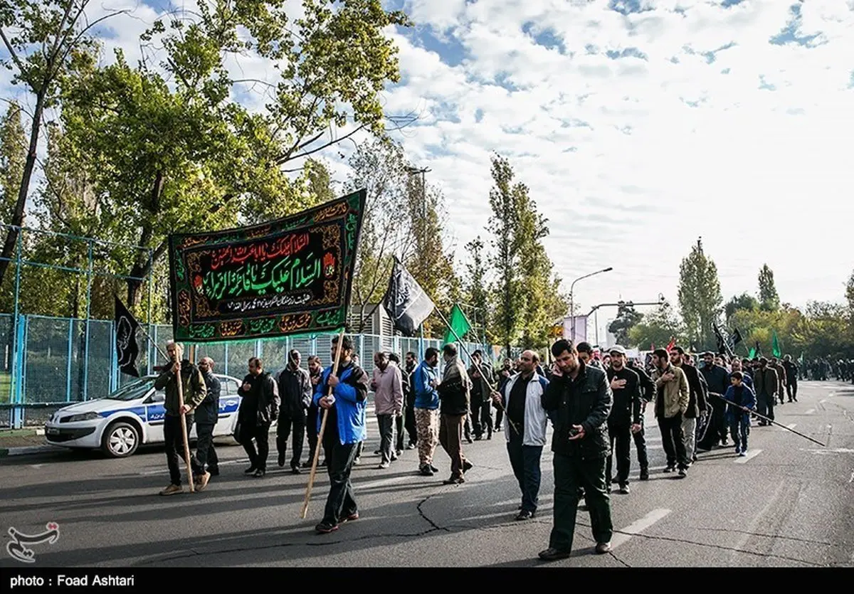 حرکت دسته‌های عزاداری نیروهای مسلح / تصاویر