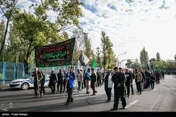 حرکت دسته‌های عزاداری نیروهای مسلح / تصاویر