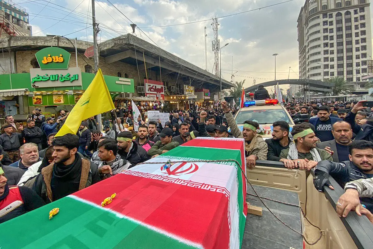 تصاویر / تشییع پیکر «حاج قاسم و ابومهدی» در کاظمین