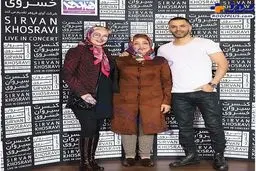 تیپ و ظاهر عجیب و غریب کتایون ریاحی در کنسرت خواننده مشهور+عکس