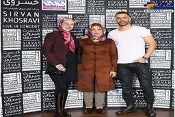 تیپ و ظاهر عجیب و غریب کتایون ریاحی در کنسرت خواننده مشهور+عکس