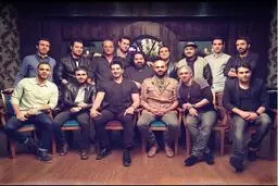 خوانندگان پاپ در یک قاب/عکس