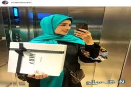 سلفی جدید آناشید حسینی عروس جنجالی سفیر ایران
