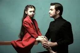 تبریک تولد بنیامین به دخترش/ عکس
