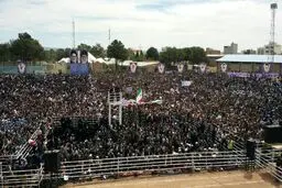 استقبال گرم سمنانی‌ها از روحانی/عکس