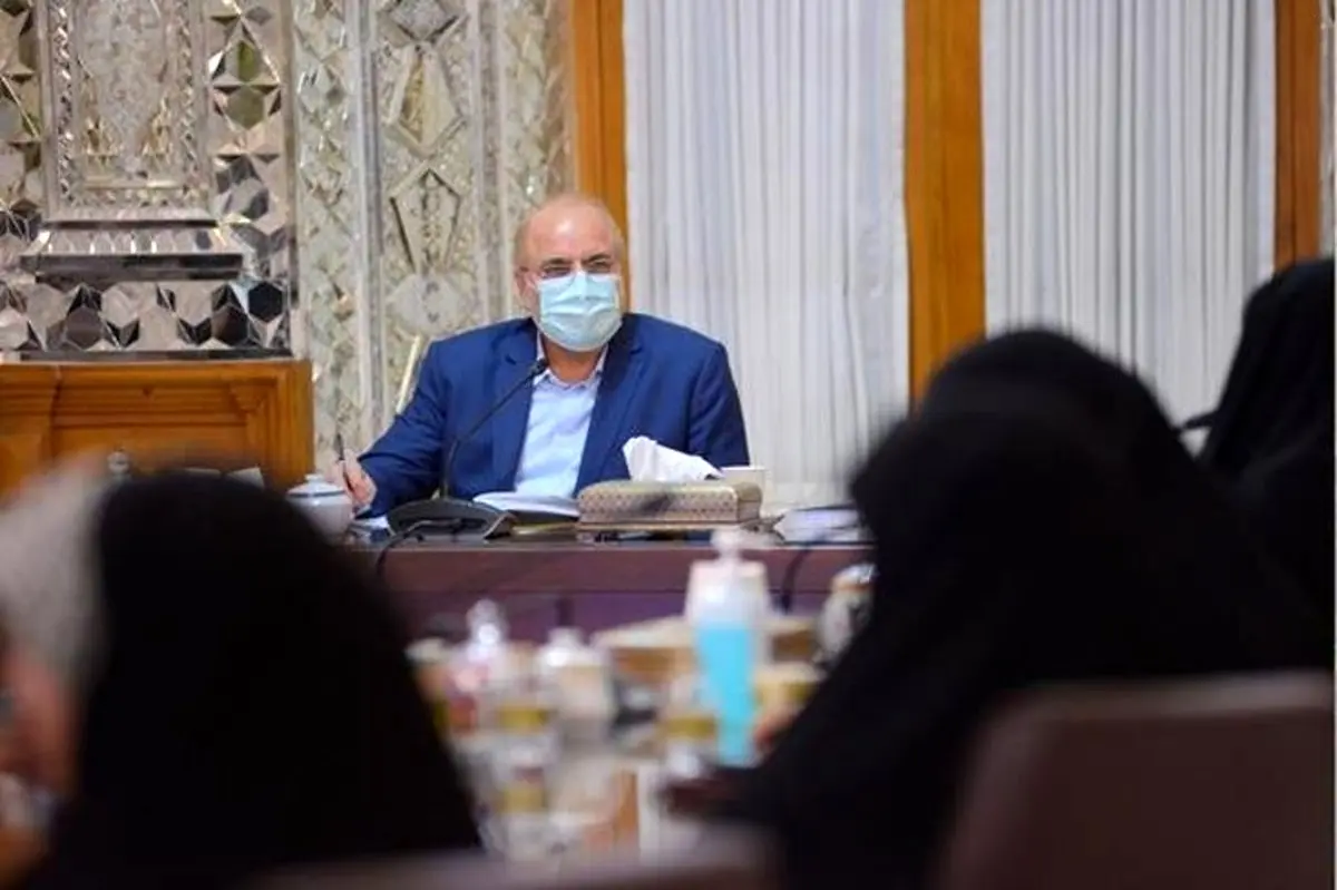 قالیباف در دیدار با فراکسیون زنان: به سهم خودم پای کار هستم و شما را حمایت می‌کنم/ مباحث خانواده و زنان را با سازوکارهای دولتی پیش نبرید/ جامعه‌ای که به زنان ظلم کند پیشرفت نمی‌کند