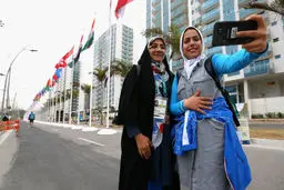 سلفی خانم تیرانداز ایرانی در سایت المپیک ریو +عکس