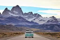 جاده ای بسیار زیبا در آرژانتین/ عکس