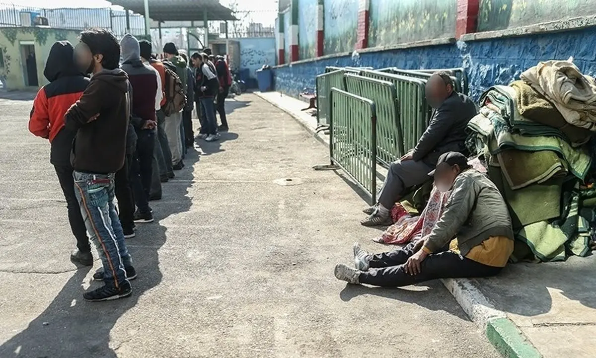 تصاویر: جمع آوری معتادان متجاهر