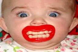 15 پستانک خنده دار برای کودکان/تصاویر