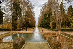 تصاویر / لباس پاییزی بر تن باغ شاهزاده ماهان