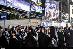 تشییع پیکر جانباز شهید داوود موسوی/تصاویر