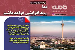 دما روند افزایشی خواهد داشت