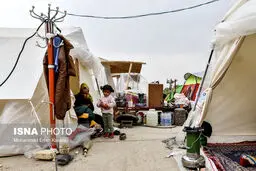 دشواری زندگی در سرپل ذهاب؛ یک هفته بعد از زلزله /تصاویر
