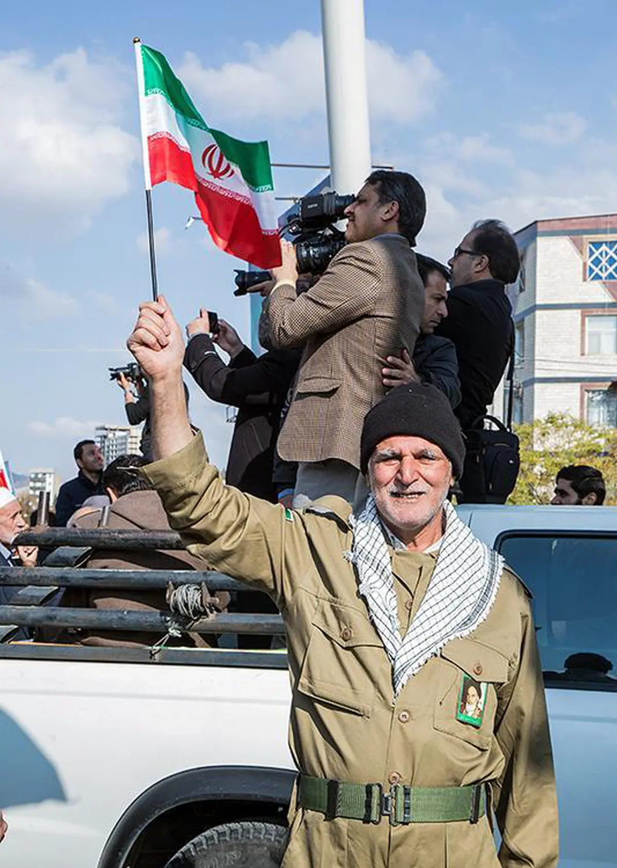 عکس / در حاشیه راهپیمایی گسترده در خرم آباد