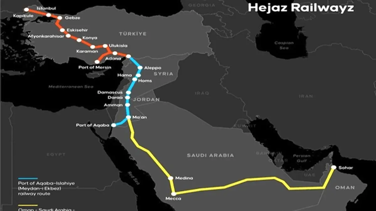 نقشه ترکیه و عربستان برای دور زدن خلیج فارس