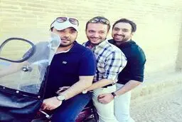 موتورسواری احسان علیخانی