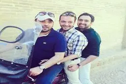 موتورسواری احسان علیخانی
