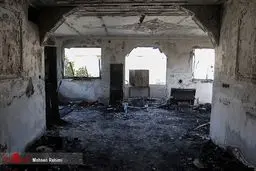 تصاویری از آتش سوزی مهیب در مشهد