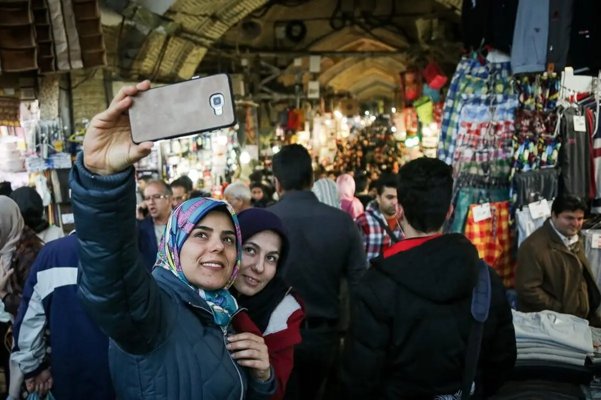 تصاویر: خرید نوروزی در بازار بزرگ تهران