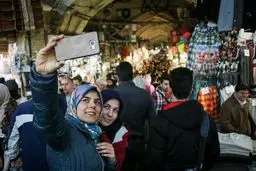 تصاویر: خرید نوروزی در بازار بزرگ تهران