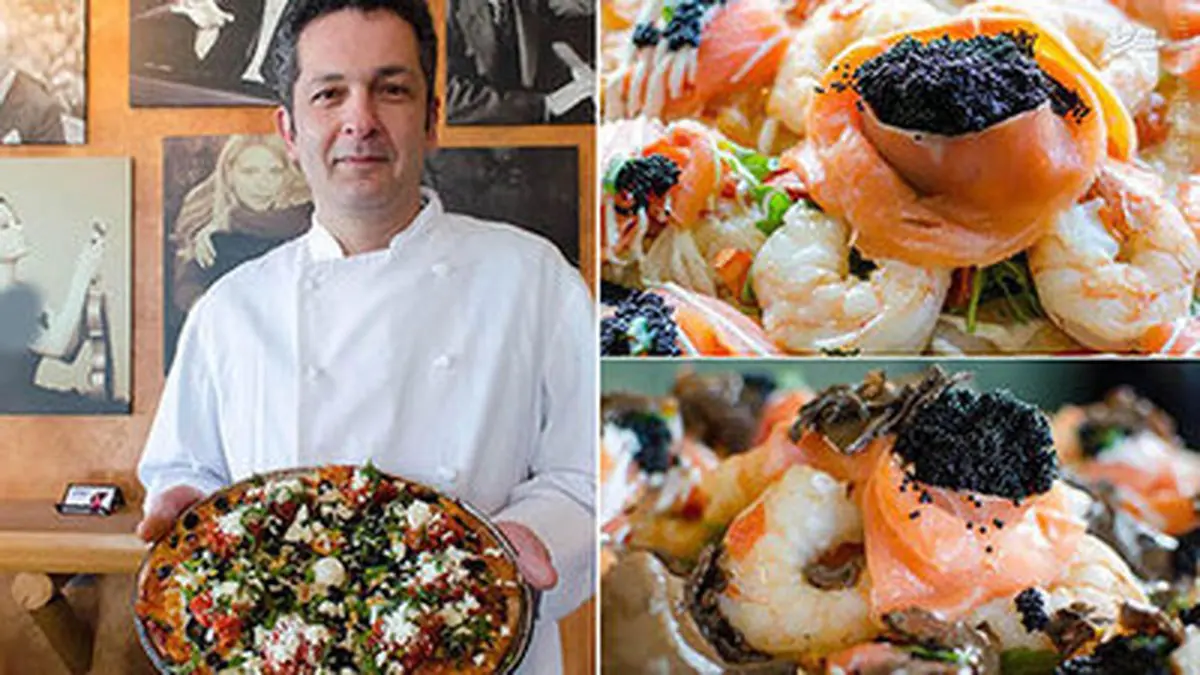 گرانترین پیتزای دنیا در رستوران یک ایرانی/عکس