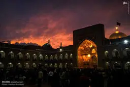 زائران حرم مطهر رضوی/تصاویر