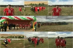 تصاویری از دیدار خیریه منتخب 98 و منتخب کرمانشاه در سرپل ذهاب