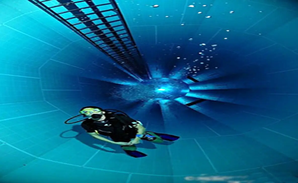 عمیق ترین استخر در جهان + تصاویر