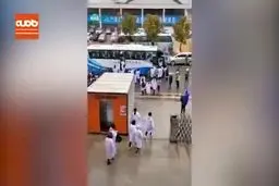 رعایت مسائل بهداشت فردی در چین پس از شیوع کرونا + فیلم