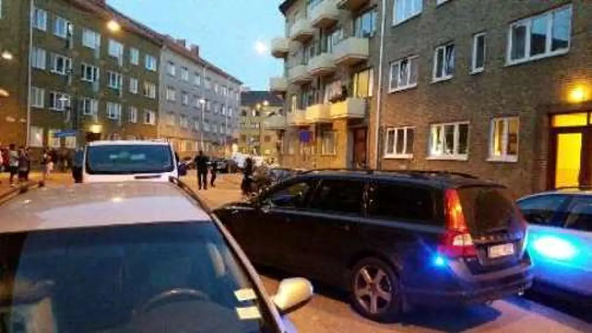 انفجار در شهر مالمو در سوئد/ تصاویر