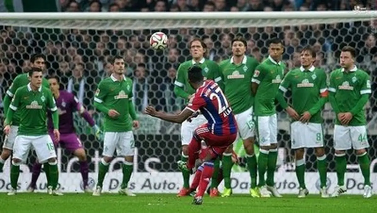 آتش‌بازی بایرنی‌ها در بِرمن/تصاویر