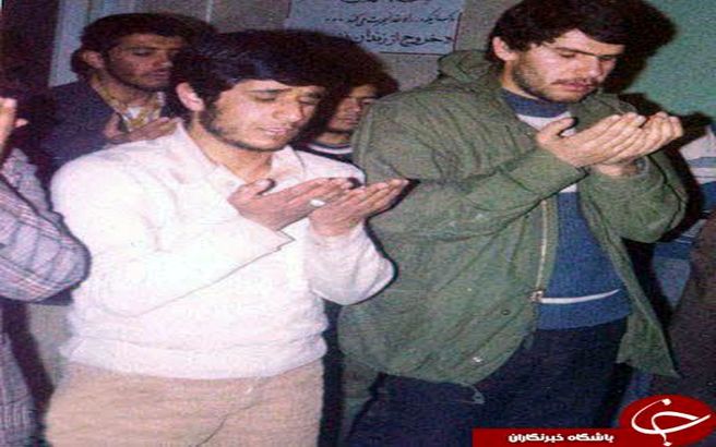 احمدی نژاد و صادق محصولی در جوانی