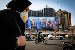 دیوارنگاره جالب میدان ولیعصر (عج) + عکس