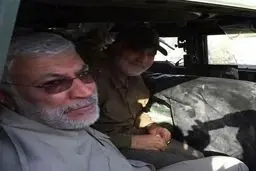 عکس جدید سردار سلیمانی در فلوجه