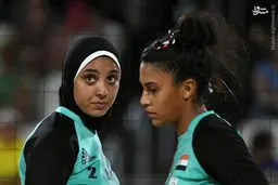 ‫حجاب والیبالیست زن مصری در المپیک/تصاویر‬‎