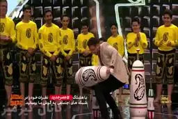 میل گرفتن بشیر حسینی و ضرب گرفتن آریا در عصرجدید + ویدئو