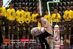 میل گرفتن بشیر حسینی و ضرب گرفتن آریا در عصرجدید + ویدئو