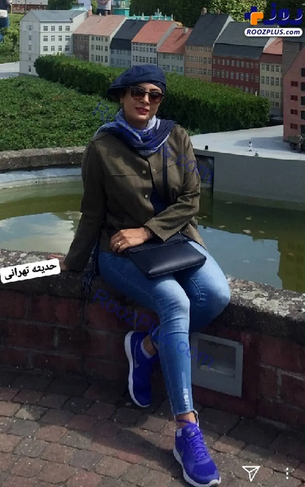 ادامه خوشگذرانی های خانم بازیگر در اروپا+عکس