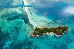 جزیره مار یکی از ۷۰۰۰ جزیره مجمع الجزایر فیلیپین/عکس