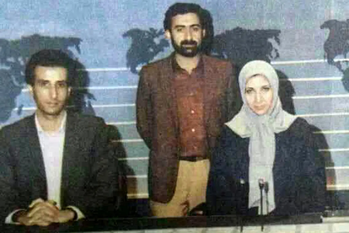 عکس قدیمی از سه گوینده اخبار