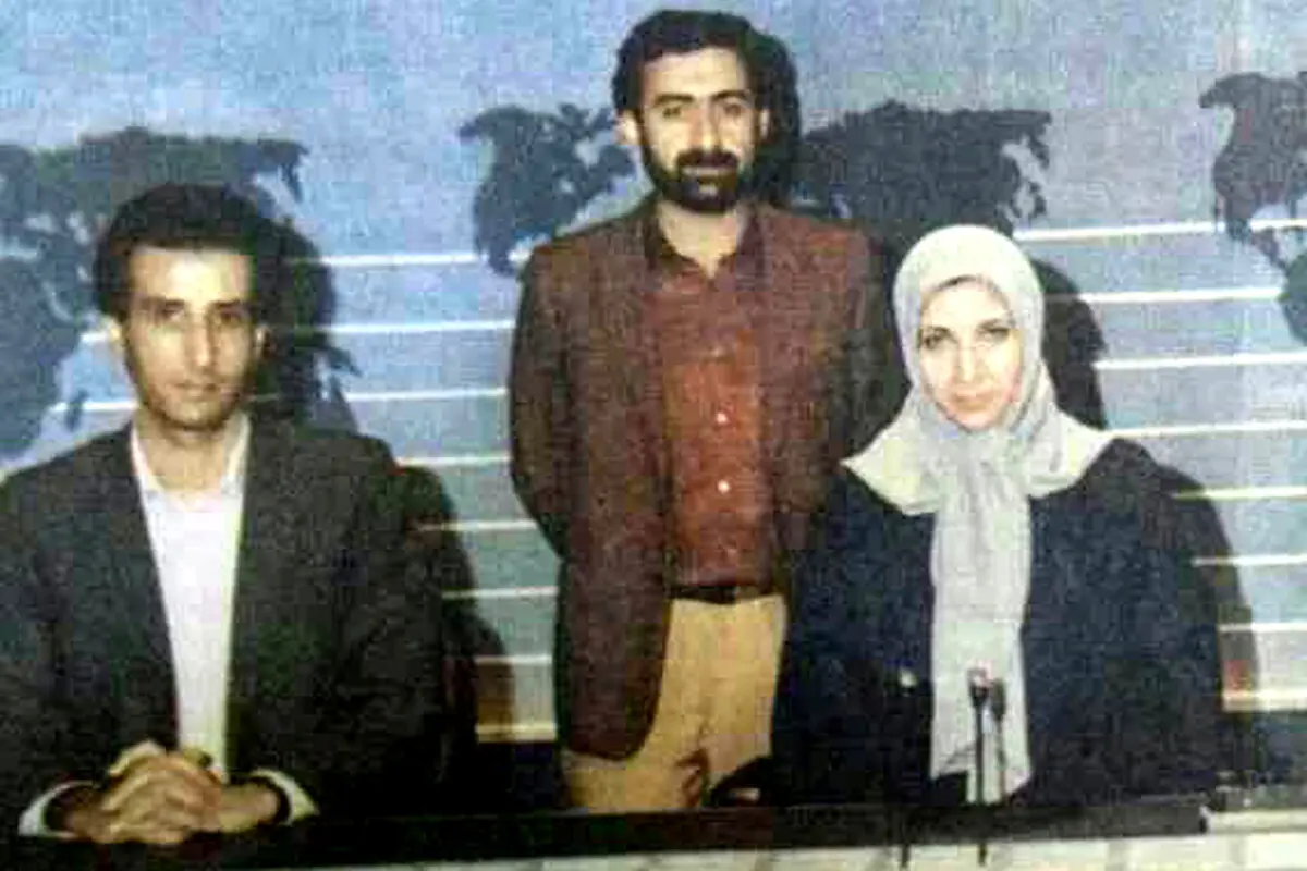 عکس قدیمی از سه گوینده اخبار