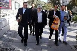 حواشی تصویری دادگاه حمید بقایی