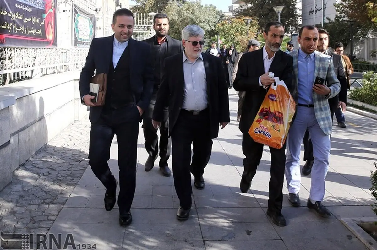 حواشی تصویری دادگاه حمید بقایی