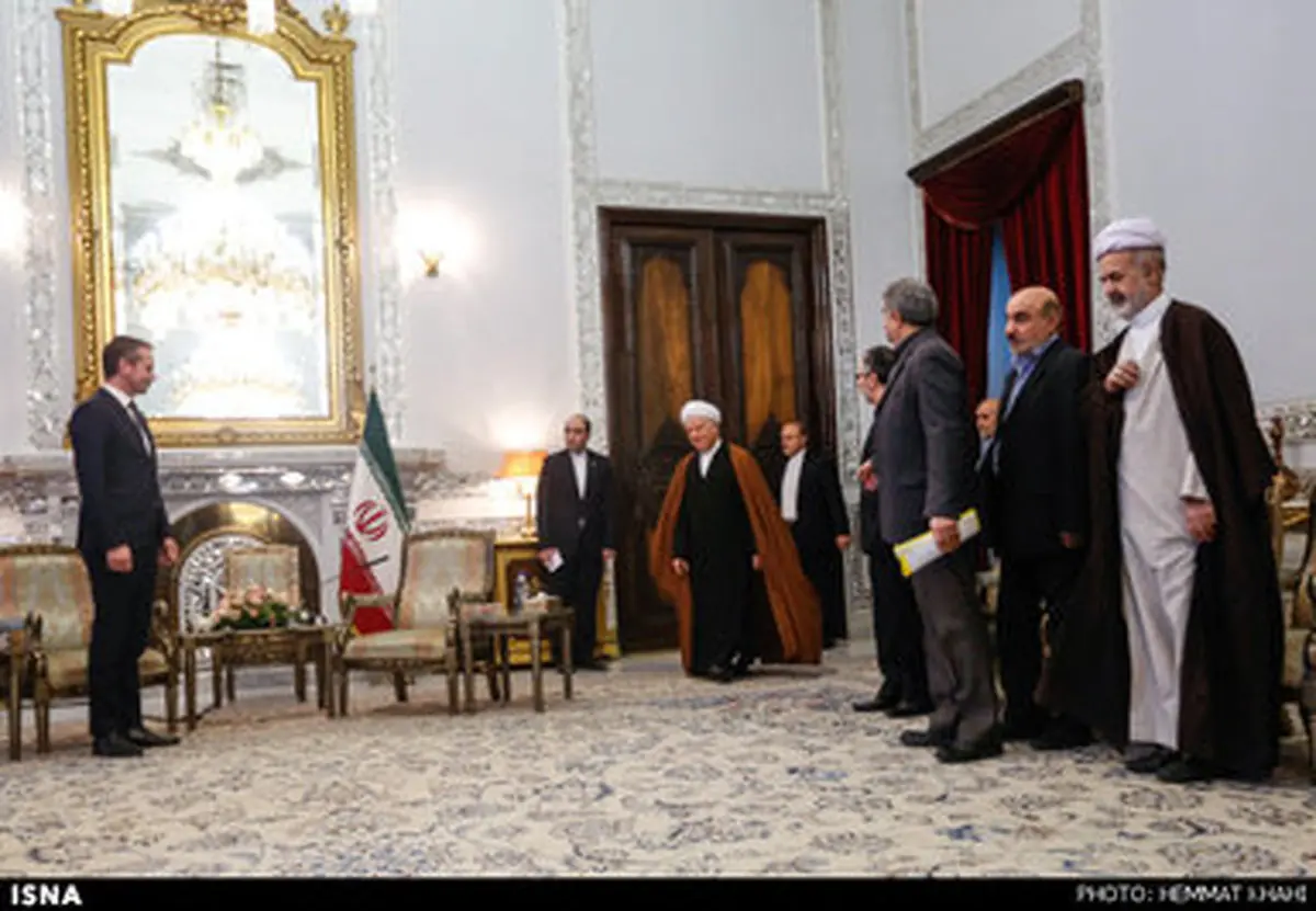 حواشی دیدار وزیر خارجه دانمارک با آیت‌الله هاشمی رفسنجانی/تصاویر